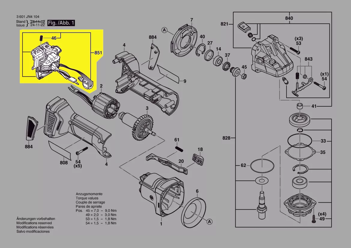 Module électronique réf. 1 619 PS2 077 Bosch